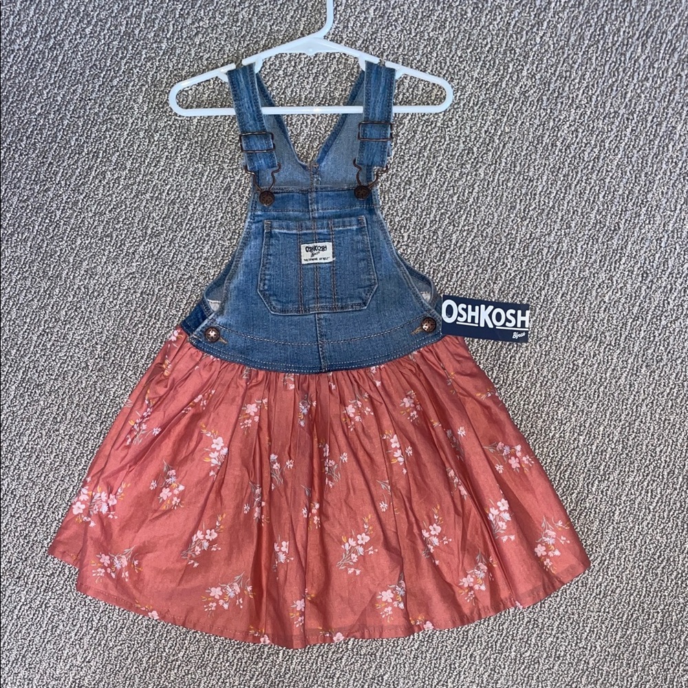 Osh kosh jumper overall dress